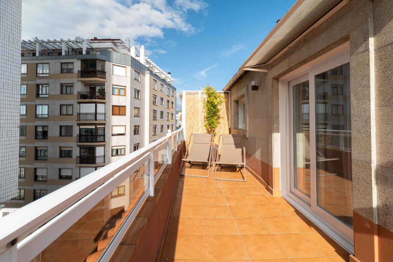Atico En El Corazon De Vigo Apartamento Exterior foto